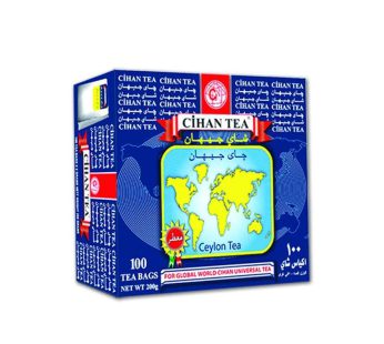 چای کیسه ای عطری جیهان بسته 100 عددی