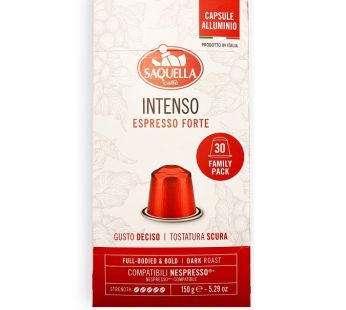 کپسول نسپرسو ساکوئلا مدل Intenso بسته 30 عددی