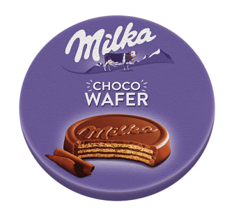 ویفر شکلات شیری میلکا Milka وزن 30 گرم