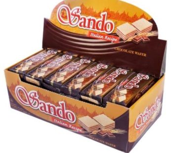 ویفر شکلاتی ساندو Sando بسته 24 تایی