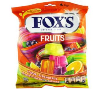 آبنبات پاکتی فاکس FOXS باطعم لیمو و توت سیاه