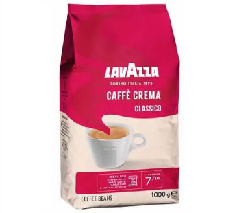 دان قهوه لاوازا مدل CAFFE CREMA ClASSICO بسته 1 کیلوگرمی