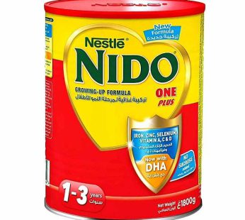 شیر خشک عسلی نیدو کودکان 1 تا 3 سال نستله 1800 گرم Nido Oneplus