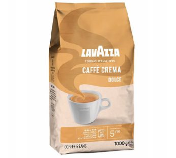 دان قهوه لاوازا مدل CAFFE CREMA DOLCE بسته 1 کیلوگرمی