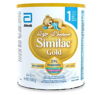 شیر خشک سیمیلاک گلد 1 اصل ایرلندی ا Similac Gold شماره 1 – 800 گرمی