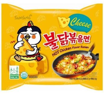 نودل با طعم مرغ و پنیر کره ای سامیانگ 140 گرم