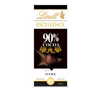 شکلات تلخ 90% لینت 100 گرم LINDT Excellenc Supreme Dark