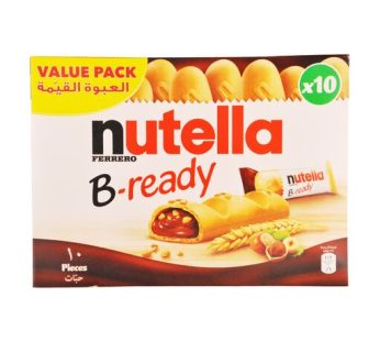 بیسکوییت شکلاتی نوتلا Nutella مدل B-ready بسته 10 تایی