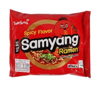 نودل کره ای سامیانگ Samyange مدل Spicy وزن 140 گرم