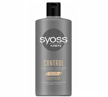 شامپو و نرم کننده مردانه سایوس Syoss مدل Control حجم 440 میل