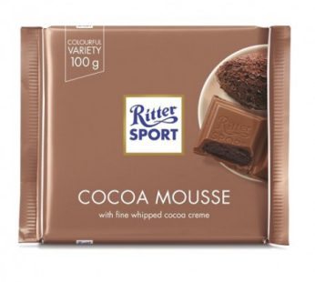 شکلات کاکائویی ریتر اسپرت Ritter Sport Cocoa mousse وزن ۱۰۰ گرم