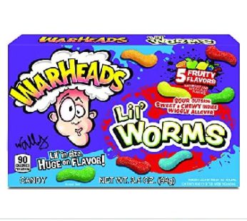 پاستیل جویدنی وارهدز Warheads Lil’ Worms