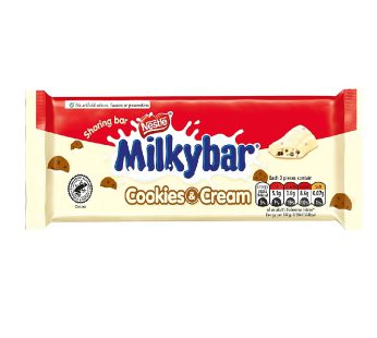 شکلات تخته ای سفید با طعم خامه ای نستله میلکی بار Nestle Milkybar