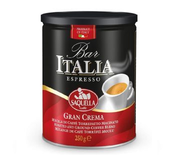 قهوه گرن کرما ساکوئلا ایتالیا 250 گرم SAQUELLA Gran Crema