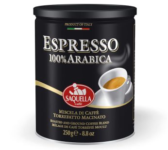 قهوه اسپرسو ساکوئلا ایتالیا 250 گرم SAQUELLA ESPRESSO