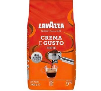 دان قهوه لاوازا فورته کرما گوستو 1 کیلوگرم  LAvazza Crema E Gusto Forte