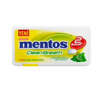 خوشبو کننده دهان با طعم لیمو نعنای منتوس Mentos