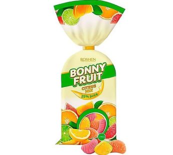 پاستیل میوه ای بونی فروت روشِن مدل Mixed Citrus