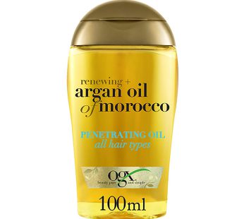 روغن آرگان مراکشی مناسب انواع مو Ogx Penetrating All Hair Type حجم 100 میلی لیتر