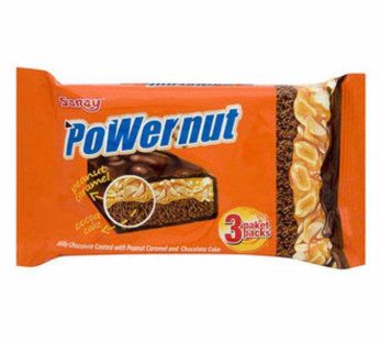 شکلات بادام زمینی پاورنات PowerNut بسته 3 عددی