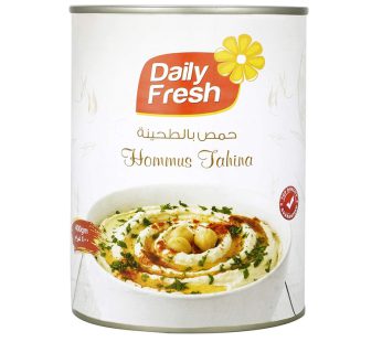کنسرو آماده تاهینی حمص دیلی فرش Daily Fresh وزن 400 گرم
