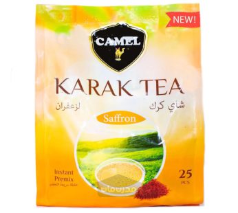 شیر چای کرک زعفرانی Camel بسته 25 عددی