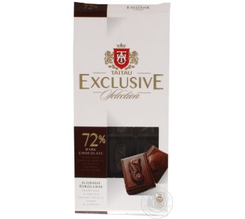 شکلات تلخ 72% تایتو 100 گرم Taitau