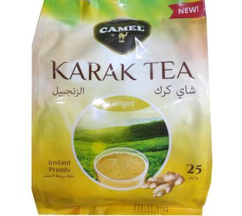 شیر چای کرک زنجبیلی Camel بسته 25 عددی