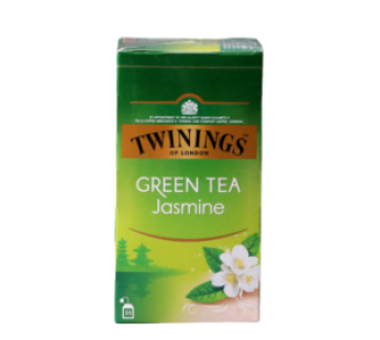 چای سبز کیسه ای توینینگز با عطر یاس بسته 25 عددی