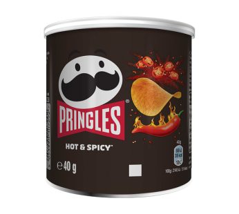چیپس تند و آتشی پرینگلز Pringles Hot & Spicy وزن 40 گرم