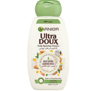 شامپو آبرسان شیر بادام گارنیر Garnier Ultra Doux حجم 400 میل