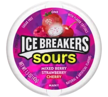 قرص خوشبوکننده دهان آیس بریکرز Ice Breakers با طعم انواع توت