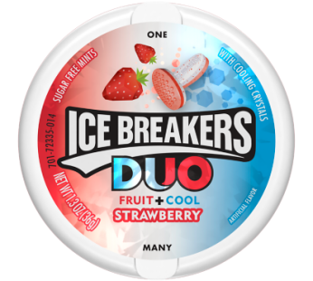آبنبات خوشبوکننده دهان آیس بریکرز Ice Breakers باطعم توت فرنگی