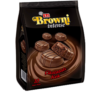 کیک شکلاتی کاراملی برونی ETi Browni بسته 10 عددی