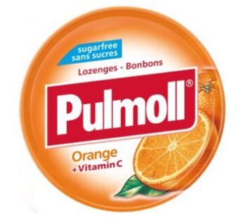 آبنبات پولمول Pulmoll با طعم پرتقال وزن 45 گرم