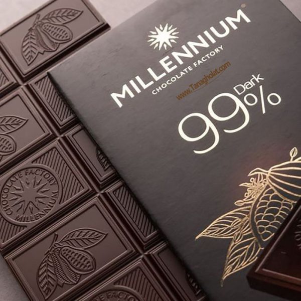 شکلات تخته ای تلخ میلینیوم